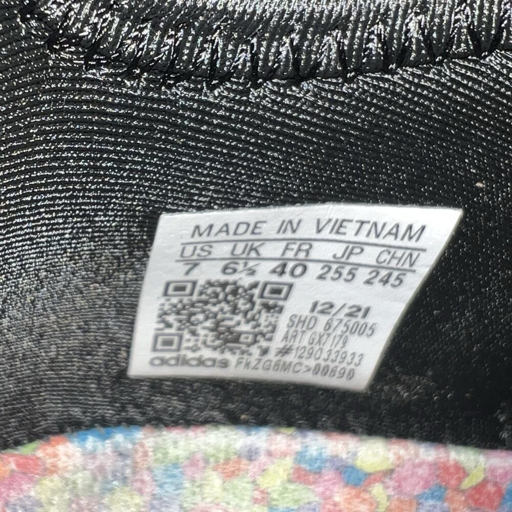 Adidas NMD R1 Confetti Sole Black Boost Foam Women's 8 Youth 7 Shoes Sneakers - Picture 15 of 16